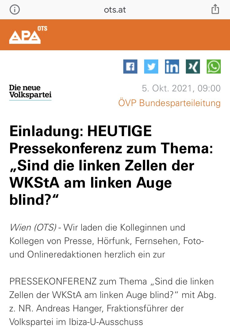 Einladung: HEUTIGE Presseko...