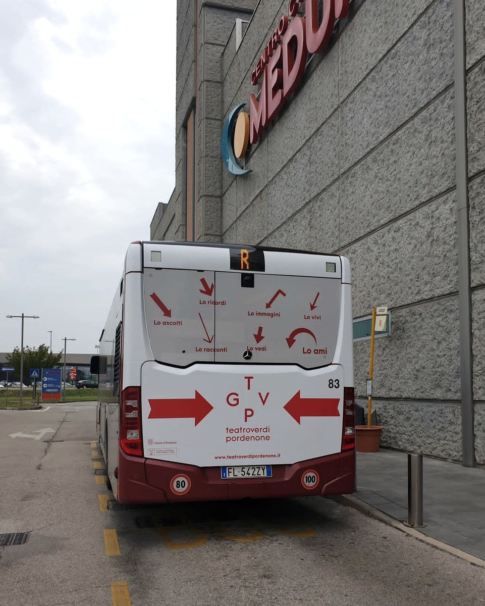 MovimediaAdv's tweet photo. Lo vedi, lo vivi, lo ami...   
#teatroverdipordenone #teatro
Campagna pubblicitaria Nuova Stagione Teatro Verdi Pordenone - Bus Urbani ed Extraurbani
#pubblicitàbus #pubblicitàdinamica #pubblicitàefficace #Movimedia #autobus #Pordenone #Udine #autobusurbano #autobusextraurbano https://t.co/9QIa9Q1ePv