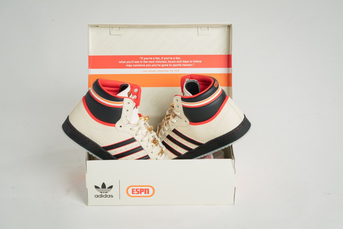 I told you guys we had something for you. ESPN and Adidas messed around and gave us a pair of kicks to give away!
Follow and Retweet for your chance to win.
@chriscanty99
<a href="/mikegolicjr/">Mike Golic Jr</a>  
@espnradio
#TopTen1979Sweeps
Complete contest rules:  es.pn/3DgBxgO