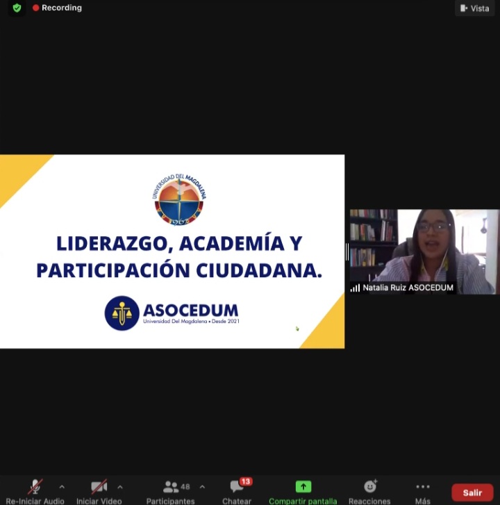 asocedum's tweet photo. El pasado 29 de septiembre, nuestra asociación participó en 'EL ENCUENTRO DE LÍDERES- ASCUN NODO CARIBE' 👩‍💻📖🙌🏽, donde tuvimos la oportunidad de participar y contar nuestras experiencias significativas enfocadas en cultura ciudadana 🙋‍♀️🙋‍♂️
@ASCUN1 @derecho_unimag https://t.co/xpwymhgM5n
