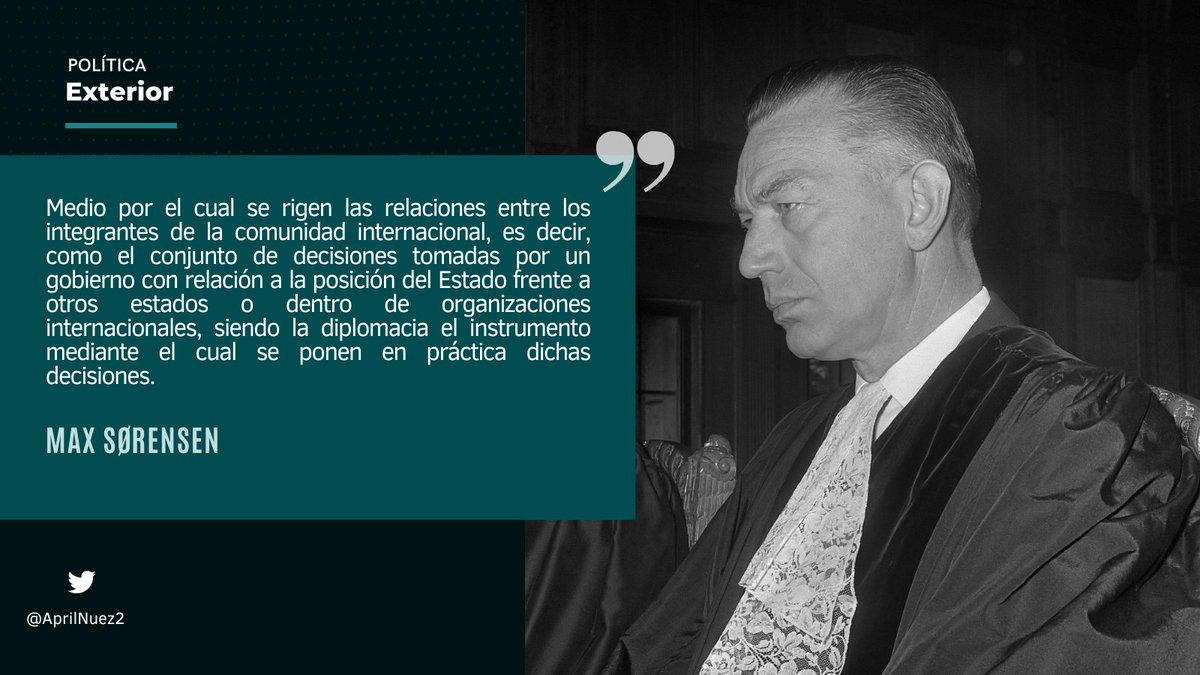 AprilNuez2's tweet photo. Max Sørensen fue un diplomático, juez y profesor de derecho internacional danés. Tiene la distinción de ser la primera persona en haber sido juez en el #TJUE, así como en el #TDEH. Dentro de sus aportaciones, define a la #PolíticaExterior. #HistoriaDiplomatica https://t.co/WhGdciv9ID
