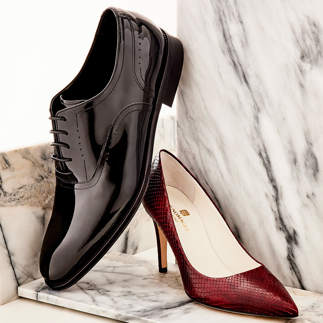 Get dressed up with the Telma Pump and the Arno.