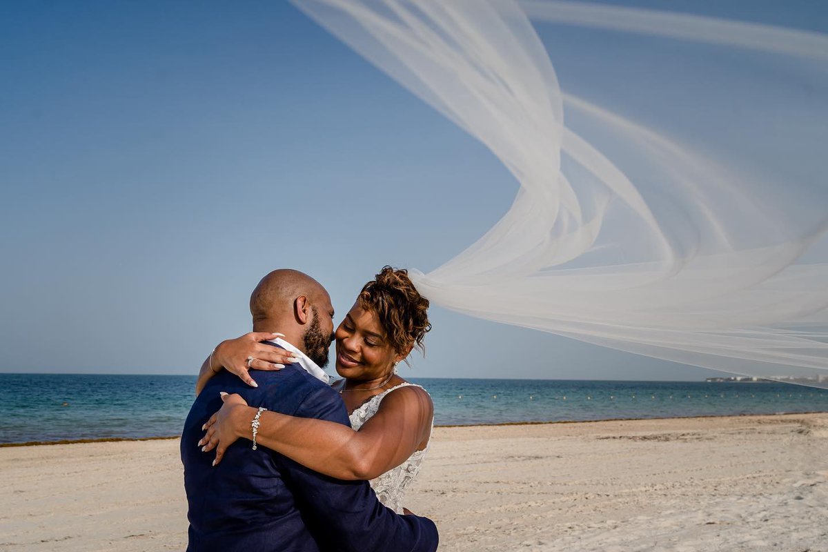 Feeling the love with this gorgeous wedding photo from @crismoreno.photography at the lovely #NowSapphire. #weddingwednesday #nowresorts #destinationwedding