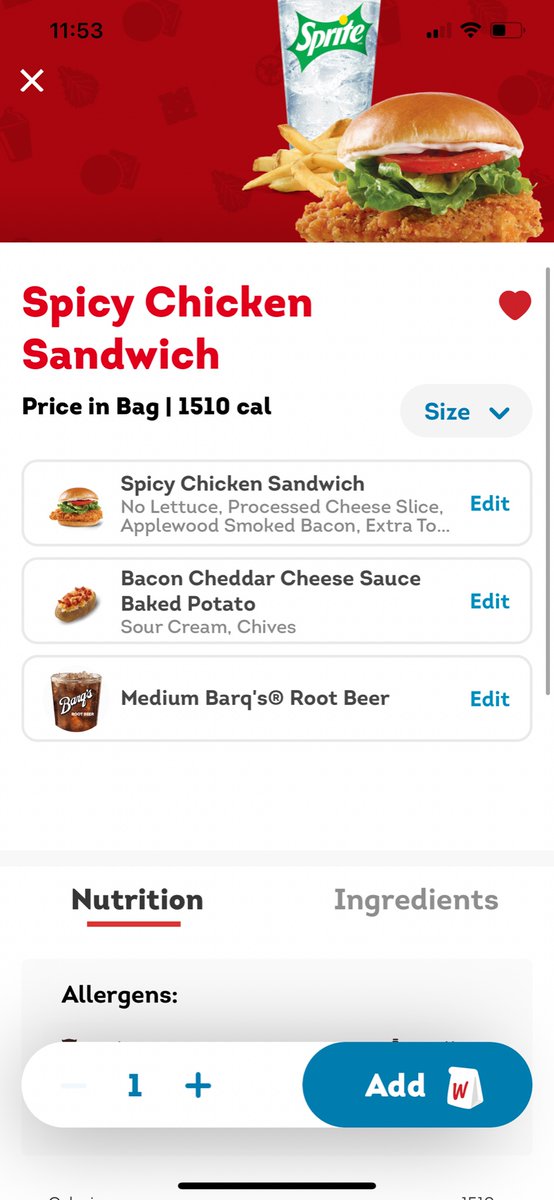 MouncerMy's tweet photo. #WendysPhone #Contest 

Spicy Chicken is the best! https://t.co/0siyLrzsKa