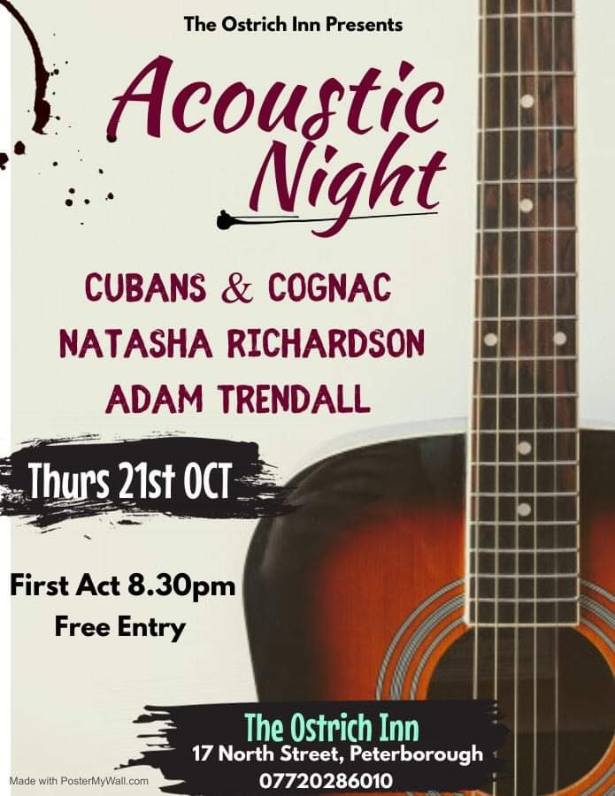 CubansAndCognac's tweet photo. #acoustic #night #gig https://t.co/f3sLgIK7iP
