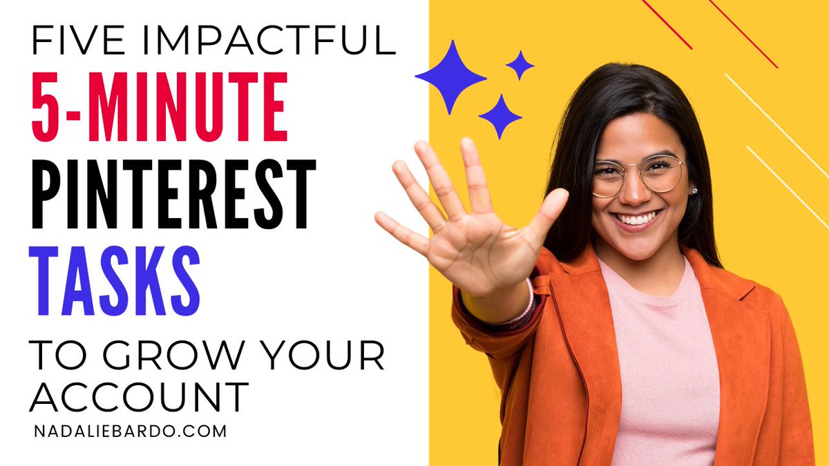nadaliebardo's tweet photo. Want quick ways to grow your Pinterest account? Want the best Pinterest hacks? Here are 5 impactful ways you can use just five minutes to grow your Pinterest business account. https://t.co/WYBUmQ3TVI #PinterestTips #PinterestHacks #BloggingTips #Pinterest https://t.co/ytuoXJ8XxU