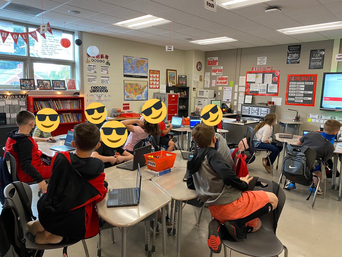 Logan_Hicks14's tweet photo. Formative assessments all day! This morning, my reading classes used Plickers to assess our knowledge of nouns and adjectives. In science, we played Kahoot to review plants structures used for reproduction before our Brain Party this week. @CESredhounds @CorbinInstruct https://t.co/zn36F0FpcA