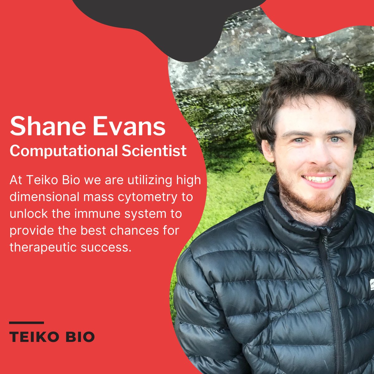 TeikoLabsHQ's tweet photo. Teiko Bio is excited to welcome Shane Evans as our #ComputationalScientist. Shane will support and build out Teiko's high dimensional analytical pipeline and develop new ways for our customers to engage with the TokuProfile #TeikoBio #immuneprofiling https://t.co/t9JaPoutG0