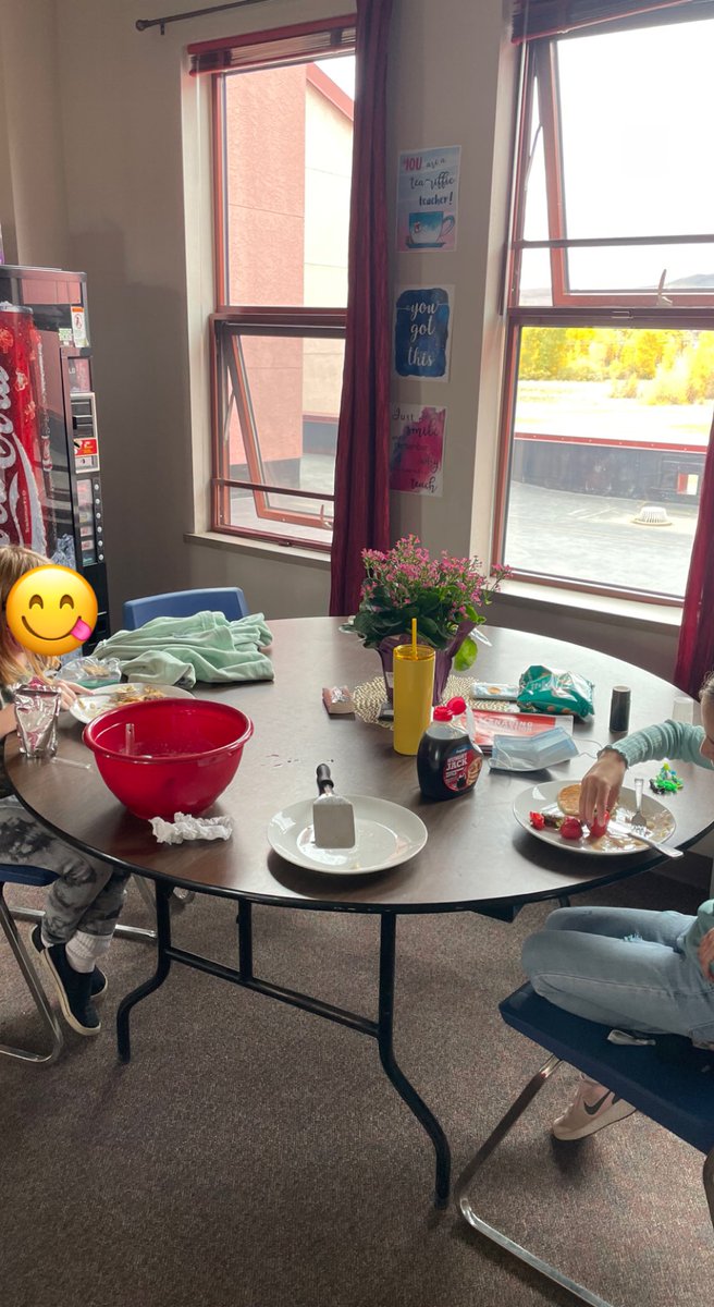 First #mustanglunch of the year! Breakfast for lunch! #gunnisonwatershed #kidsdeserveit #joyfulleaders