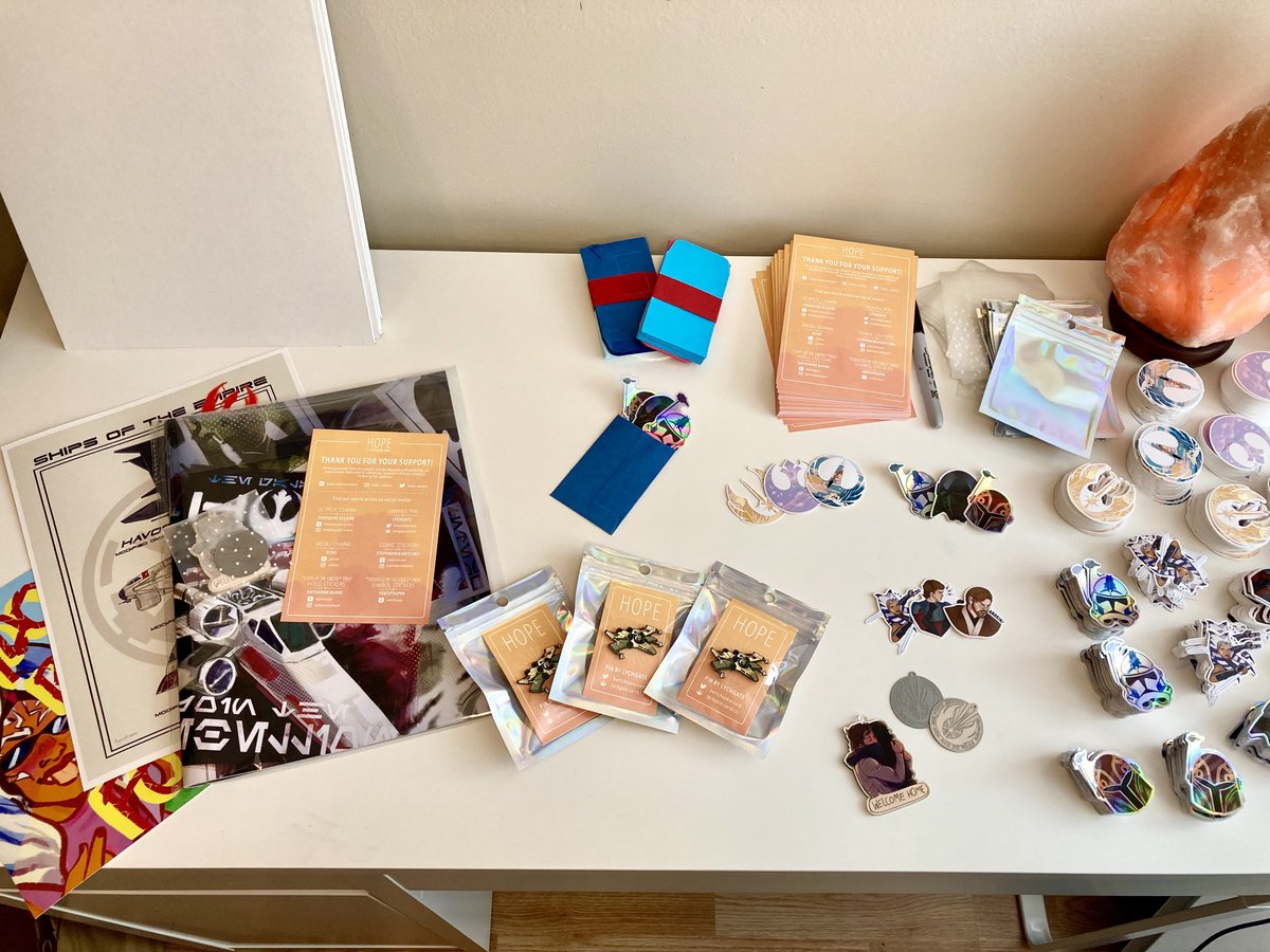 All products and packing materials have now arrived! Canadian orders will be dispatched today and tomorrow, and international orders will ship in batches from tomorrow through next week.

Overstock sales open next Friday! Keep an eye out if you want to snag some merch or a zine!