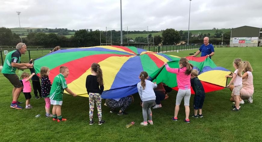 HealthyKilleagh's tweet photo. Some pictures from Killeagh GAA's National Inclusive Fitness Day - great fun had by all ages and abilities
 #GAABelong, #BeActive, #GAAClann https://t.co/XTquf756yp