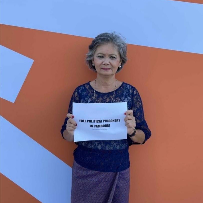 CANVASNVS's tweet image. We are inspired by the incredible Mu Sochua and her fight to restore democracy in Cambodia! #TruthIgnited #OsloFF