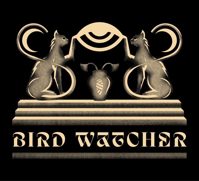 birdwatcherband's tweet photo. We’ll have these new BW shirts available at our show this Friday at The Beehive in SLC. Designed by the wonderful Derek Ballard of Neuergeist. See you there! ❤️ https://t.co/mTu20pmMcc