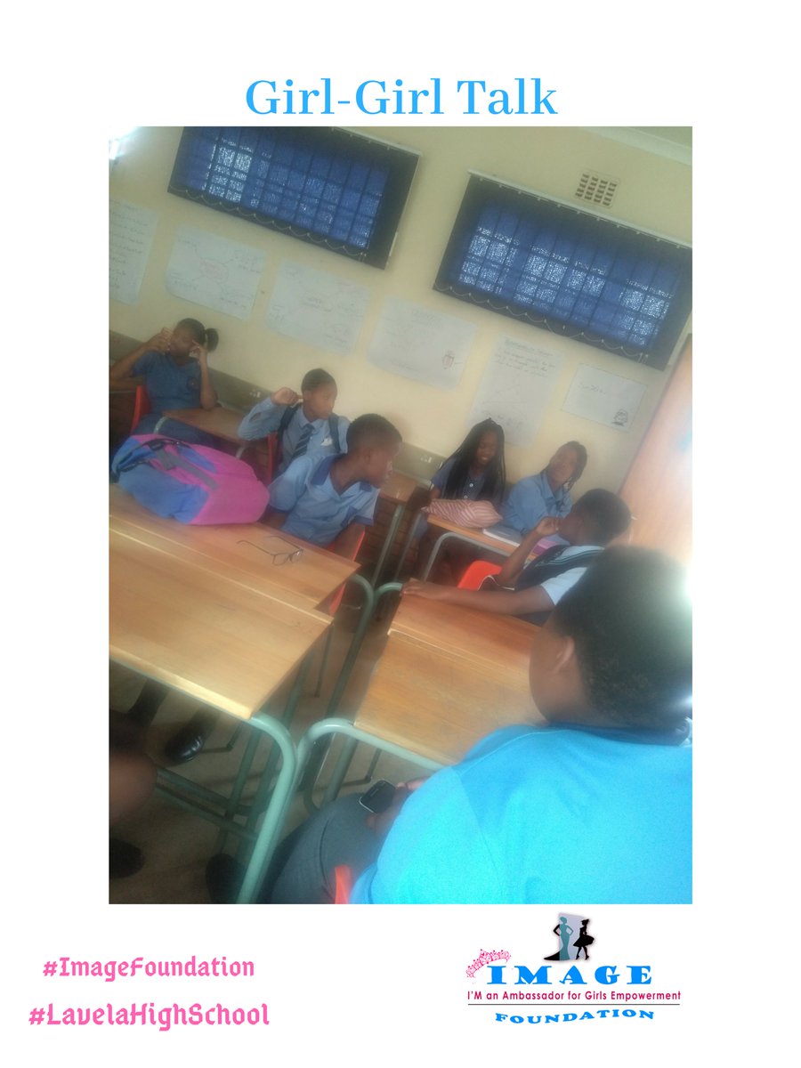 IMAGE_NPO's tweet photo. Michelle Obama once said
"There is no limit to what we as women can accomplish."

We are taking part in empowering young girls. We are partnering with a school in Soweto, where we are also donating sanitary towels to keep the girls at school. 

#IMAGEFoundation #GirlEmpowerment https://t.co/O86nXrXgZN