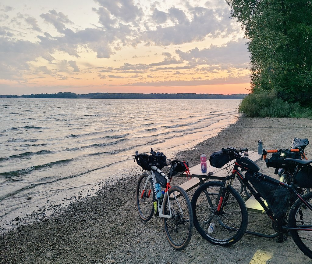 SuperGamesOH's tweet photo. The SG crew enjoyed some fun Bike-pack camping at the end of a busy season! https://t.co/cxnsQeyNXf