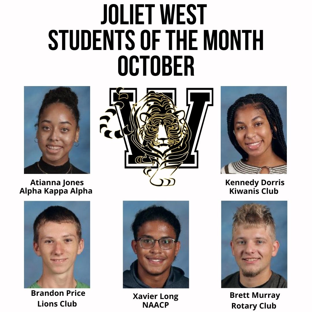 JTHS_204's tweet photo. Joliet West High School Student of the Month October 2021
https://t.co/liQ7y9TSCp https://t.co/tChHW1nPBR