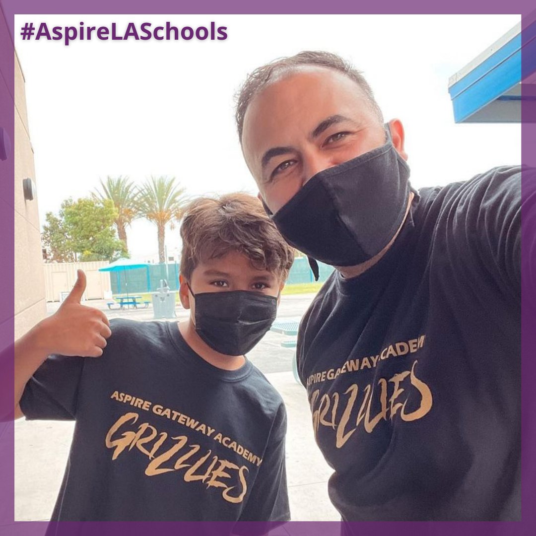 Aspire LA Schools (@aspirelaschools) on Twitter photo 👍Thumbs up if you’re having a great fall break!
📸: Check out <a href="/AspireGateway/">Aspire Gateway Academy</a> Principal Cabrera and a scholar repping their school gear! 👍Thumbs up if you’re having a great fall break!
📸: Check out <a href="/AspireGateway/">Aspire Gateway Academy</a> Principal Cabrera and a scholar repping their school gear!