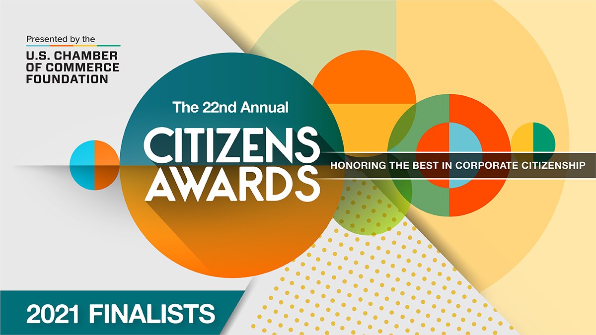 USCCFoundation's tweet image. Please join us in celebrating purpose-driven businesses for their leadership in solving the world&apos;s biggest challenges. 👏 We are thrilled to announce these inspiring #Citizens2021 finalists: fal.cn/3iQ7x #CSR