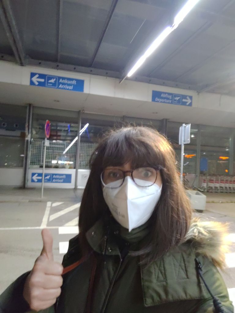 ISR_Lisboa's tweet photo. Our #Merop team member, Jéssica Corujeira, just arrived in Innsbruck 🇦🇹 tomorrow she'll be joining other #AMADEE20 team members to #simulateMars 🔴 at the Mission Support Center.
@oewf @DMarsAnalog @ILSpaceAgency @istecnico https://t.co/STYm8kENrJ