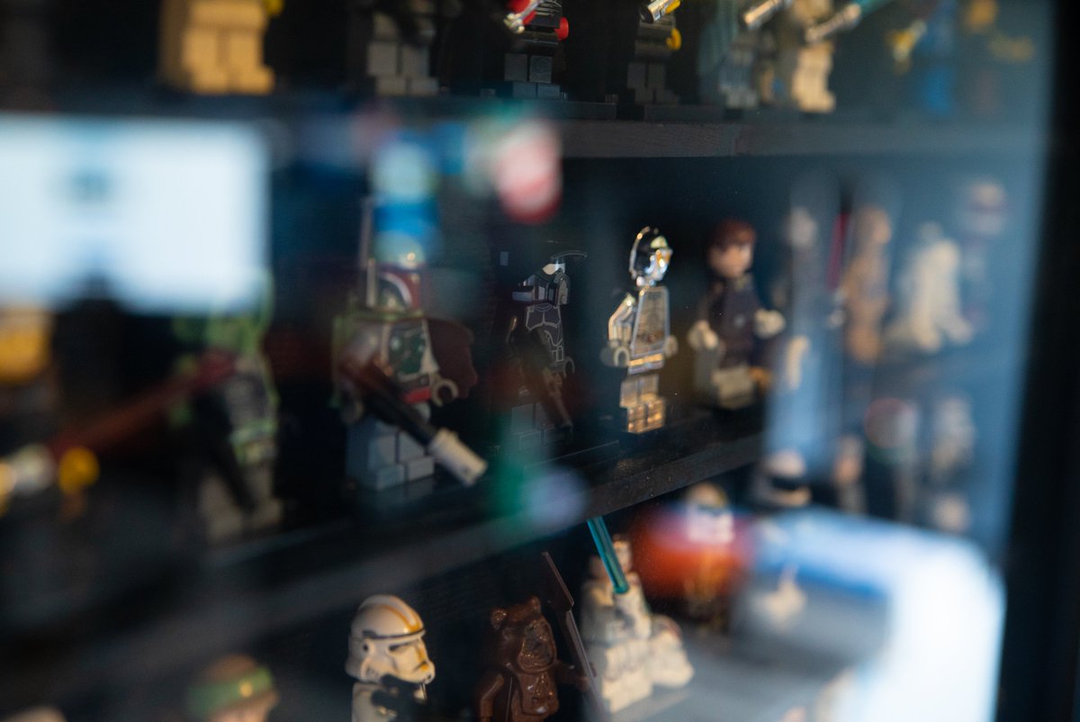 StudioBrubaker's tweet photo. We recently got our new office space all set up and here's a little peak at some of the things on our walls and shelves https://t.co/xUAsfCpVAe