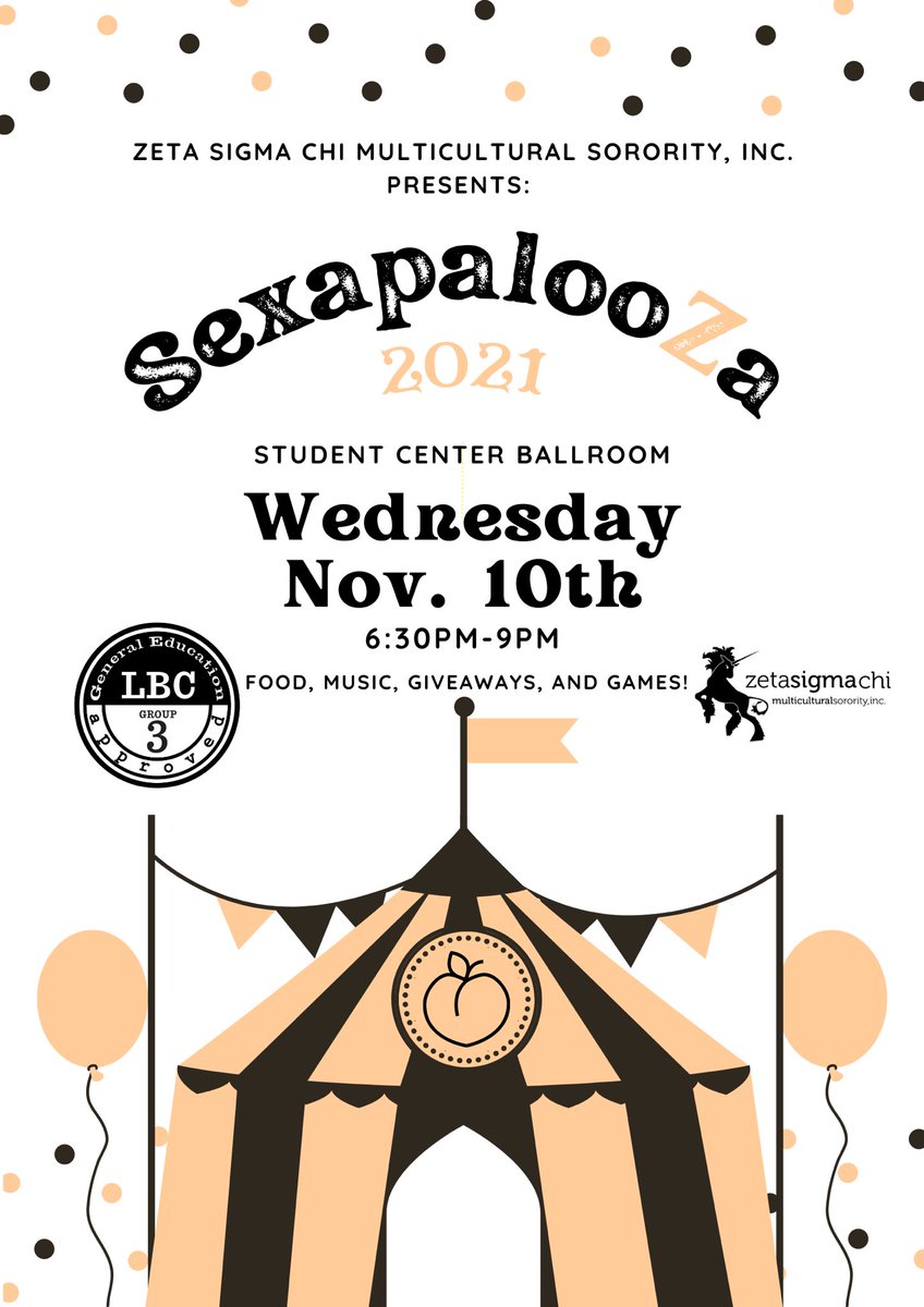 ZSC_Omicron's tweet photo. CALLING ALL STUDENT ORGS AND GREEK LIFE!!! We’d love to invite you all to collaborate in our annual event of SexapalooZa!! 🖤 Click the link to signup today! Applications close: Sunday, Oct. 24th at 11:59pm

��� https://t.co/iuhhDL3eye 🍑

#zetasigmachi #easternmichigan https://t.co/AdylZJrQla