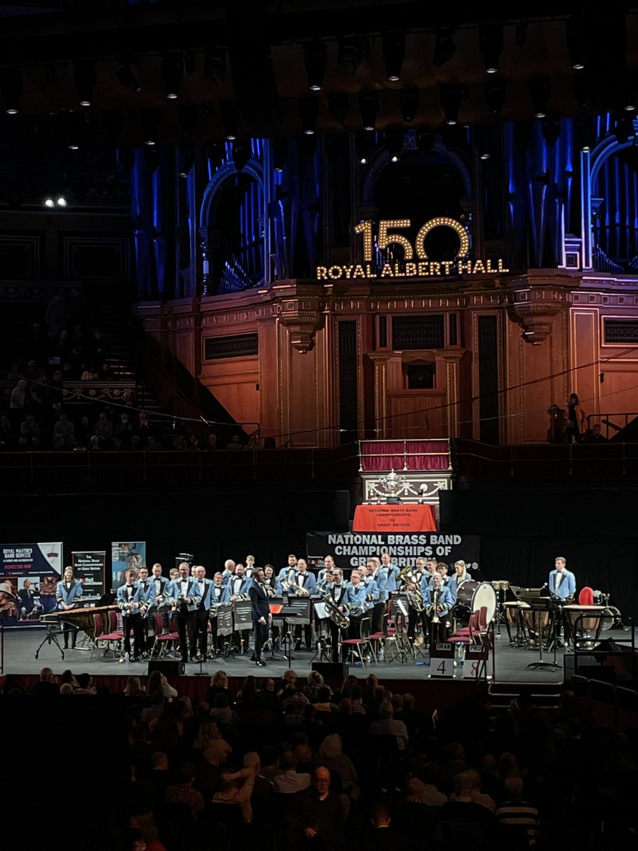 What a weekend being back on the contest stage at the National Brass Band Championships of Great Britain. #royalalberthall <a href="/RoyalAlbertHall/">Royal Albert Hall</a>