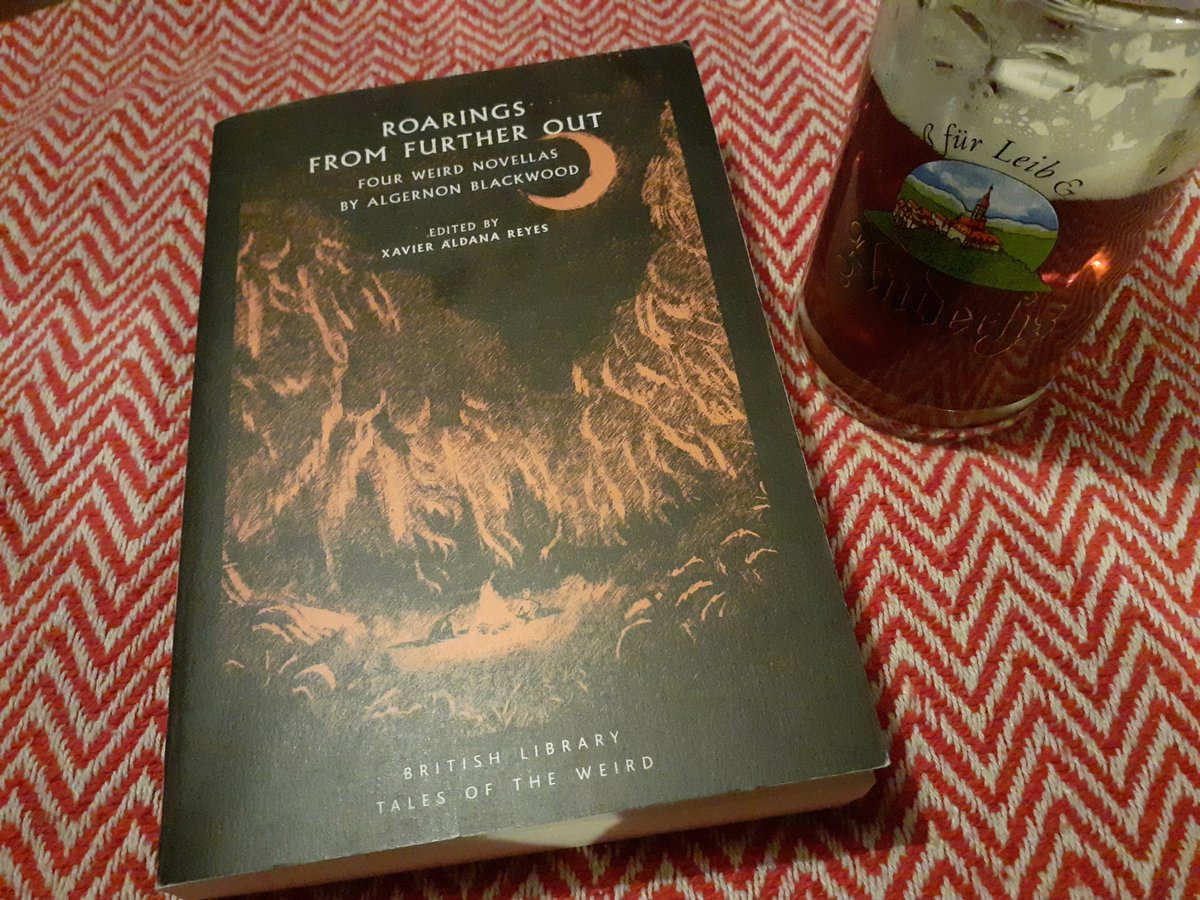 It's a perfect evening for reading some spooky stories from Algernon Blackwood. 👻🖤

@XAldanaReyes #talesoftheweird
