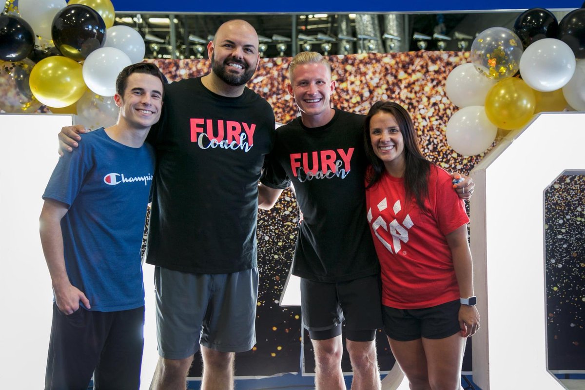 We love our Fury coaches! Happy National Coaches Day! 💙🖤💙🖤
