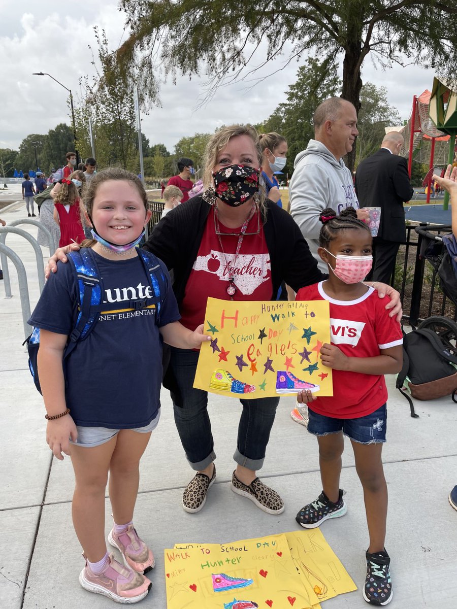 Jennifer Tymkin (@tymkinmama) on Twitter photo Walk to School day was so much FUN! Thanks Hunter Stars for making our Walk to School Day such a success! <a href="/hunter_pta/">Hunter GT AIG Elementary School PTA</a> <a href="/HunterPrincipal/">Hunter GT-AIG Elem</a> <a href="/CentralWCPSS/">Central Area</a> Walk to School day was so much FUN! Thanks Hunter Stars for making our Walk to School Day such a success! <a href="/hunter_pta/">Hunter GT AIG Elementary School PTA</a> <a href="/HunterPrincipal/">Hunter GT-AIG Elem</a> <a href="/CentralWCPSS/">Central Area</a>