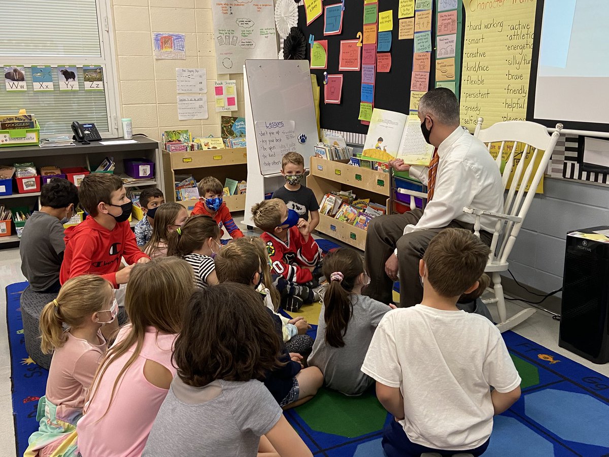 We had two guest readers this week!!!