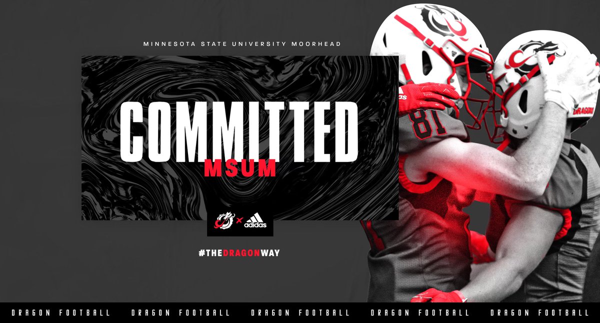 i am very excited to announce that i have committed to Minnesota State University Moorhead to continue my football career. thank you @coach_needer <a href="/CoachLaqua/">Steve Laqua</a> and <a href="/msum_football/">MSUM Dragon Football</a> for the opportunity. excited to be a dragon🐉 !!