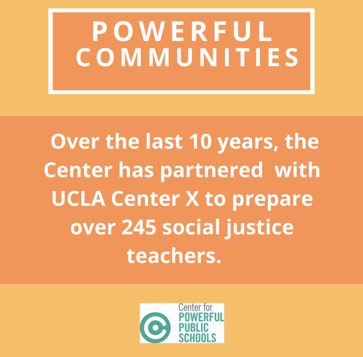 4PowerfulEdOrg's tweet photo. Closing the equity gap begins in communities. The Center makes it a point to be a valued member of each community we work with to prioritize education and support teachers. @uclacenterx
#PowerfulEducators #Equity #PowerfulCommunities https://t.co/nWiuZpEaiu