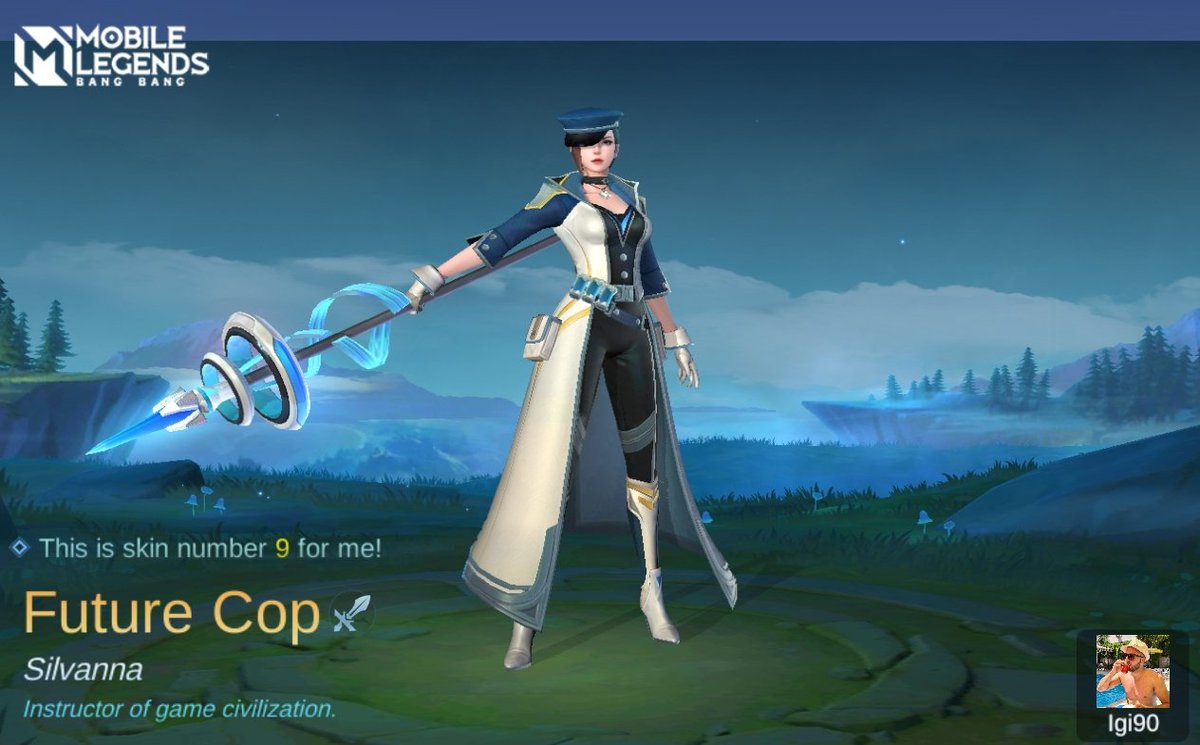 Dekar90's tweet photo. I just obtained a new skin Future Cop in Mobile Legends: Bang Bang! Let's face off against the world's best MOBA players together! 
https://t.co/fV5cZiYlfo https://t.co/dKPTrOAGNU