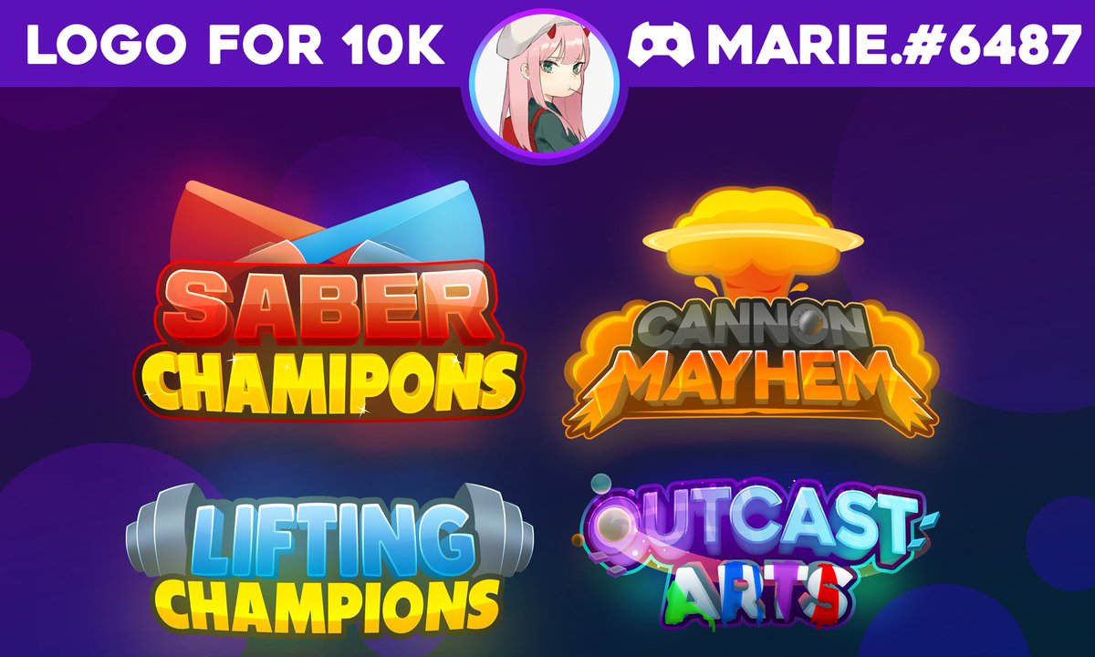 New logo commission sheet:)🧸💜
Likes💕 and retweets🔁 are appreciated!!!✨^-^ 

#Roblox #RobloxDev #RobloxGFX #robloxlogo #Robloxart #robloxartist