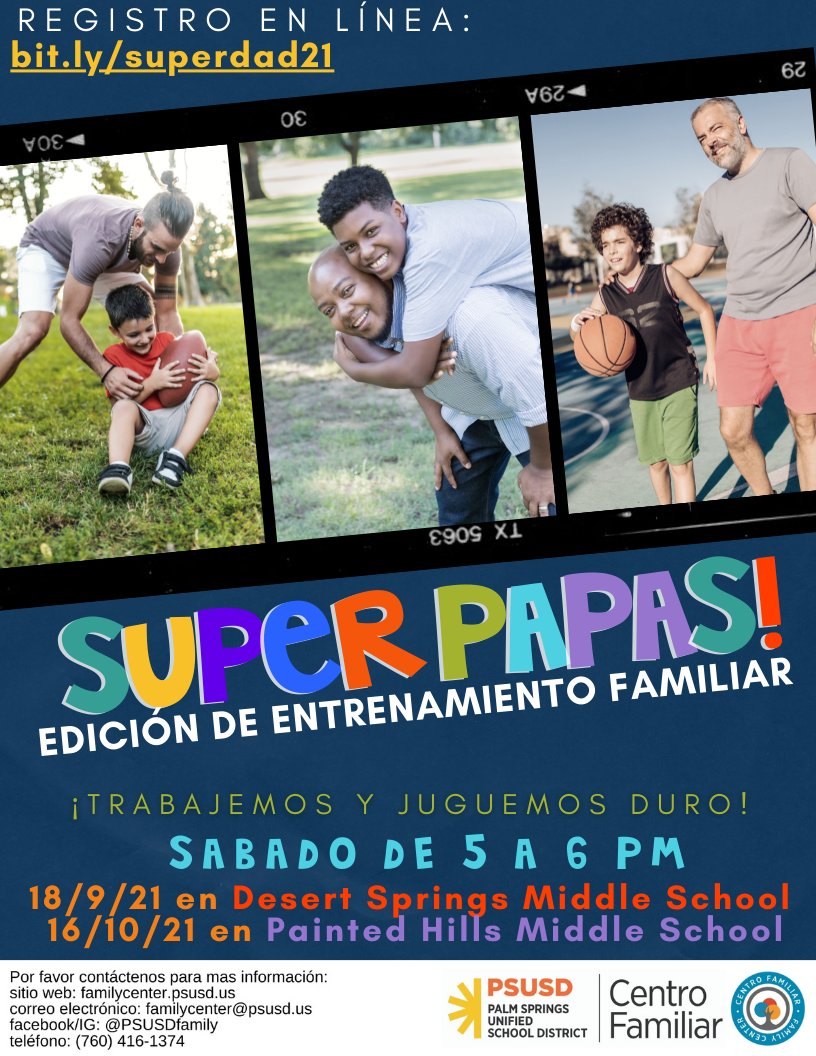 PSUSD Family Center tweet media