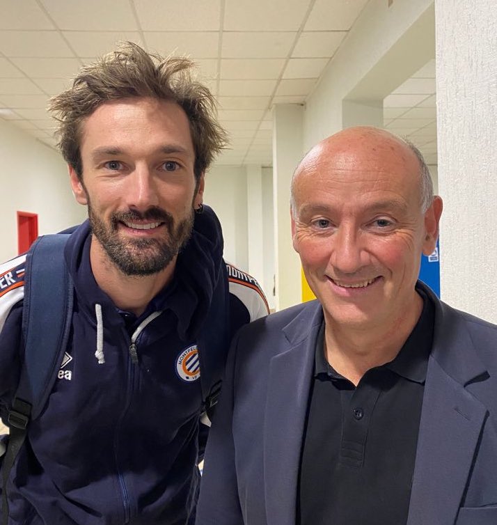 Visite de <a href="/FLafforgue/">Frédéric LAFFORGUE</a> au Palais des sports Jacques Chaban Delmas de <a href="/CastelnauleLez/">Castelnau-le-Lez</a> pour célébrer les médaillés olympiques et le lancement de la saison dès ce samedi 09/10 contre Narbonne ! Venez nombreux !