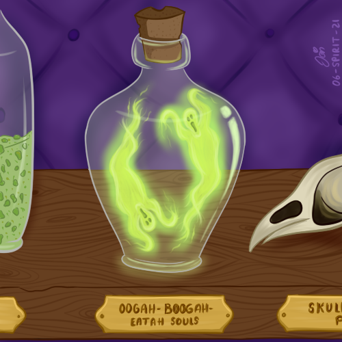 pweetsy's tweet photo. #inktober Day 06 - Spirit! An homage to my favorite twitch community <3 https://t.co/kDSwGjKdOP