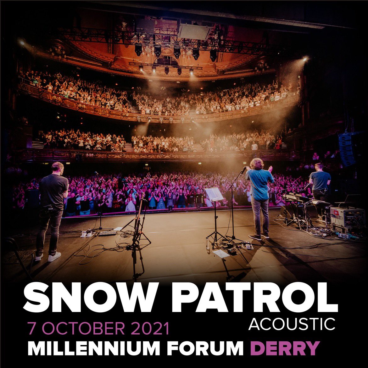 Roe_music's tweet photo. DERRY! I’m unbelievably excited to announce that I’m opening for @snowpatrol @garysnowpatrol at their SOLD OUT @MillenniumForum show tomorrow night.

I haven’t been able to stop smiling about it, big love to them for the constant support and bring on the showwww. 🥰 https://t.co/Kydrq9pUOZ