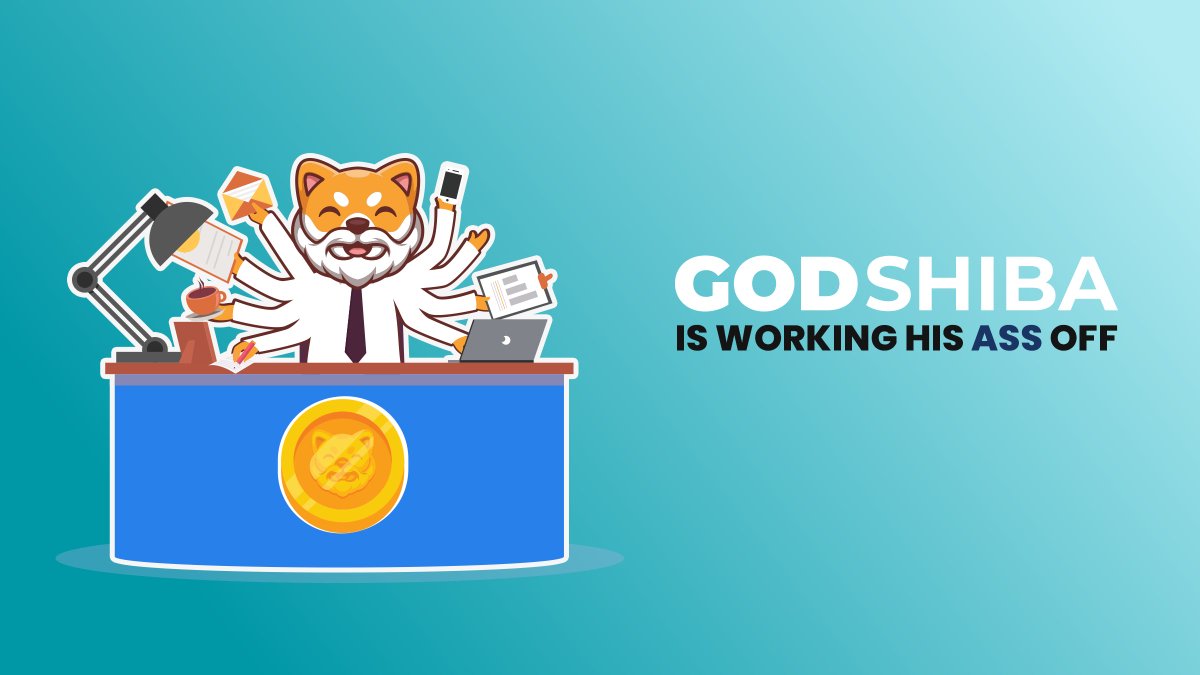 GodShibaToken's tweet photo. WE ARE WORKING OUR #ASSES OFF! don't worry guys we are coming back better and stronger #HUGE #HUGE
Give us a little more time #delaycoin #godshiba #shibadabadoo
Okey back to the salt mines!
More serious announcements really #soon! https://t.co/25KwomAntw