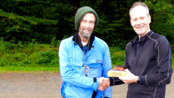 Cumbria_Raynet's tweet photo. It is so pleasing to be acknowledged for the good work Raynet does.
"The people behind the scenes that make the Hodgson Relay happen"
 And now he's also got to carry his 'Mike Rose' Camper van trophy home with him as a deserving recipient of this Outstanding Contribution award. https://t.co/24QKSka5lx