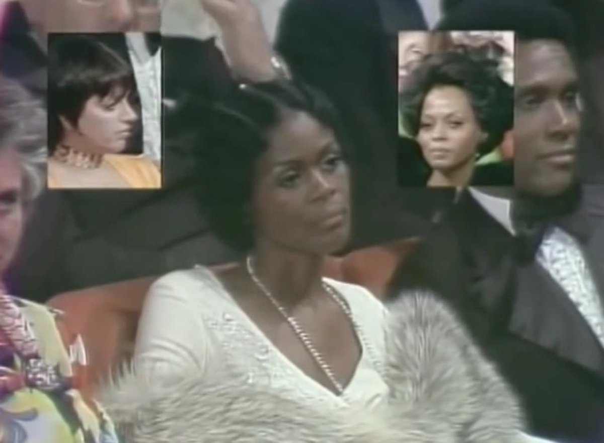 blackityblvck's tweet photo. Cicely Tyson and Diana Ross at the Oscars (1973) https://t.co/EP12k5EVji