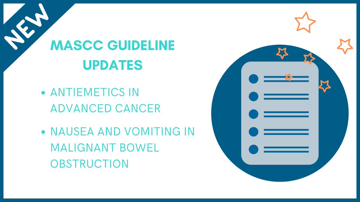 CancerCareMASCC's tweet image. Two updated guidelines on nausea and vomiting in palliative care are now available from our Palliative Care Study Group. Visit our website to read the full guidelines or download a summary of the recommendations: ow.ly/MotV50Gnc4t #supponc