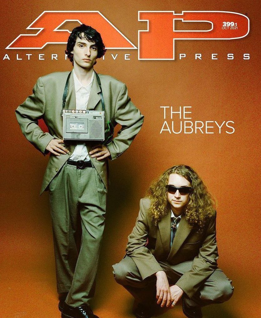 thinkermalcolm's tweet photo. the aubreys for alternative press magazine. https://t.co/sRPm6I1m9f
