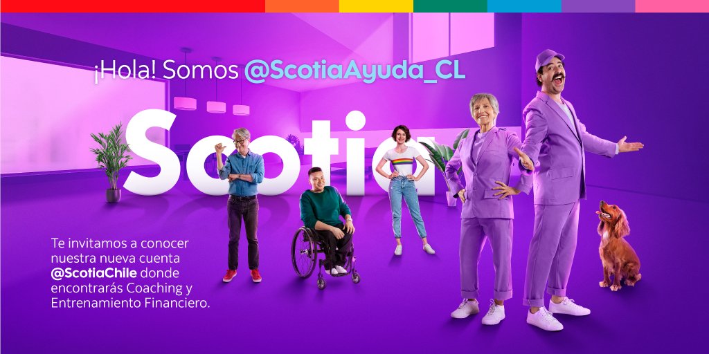 ¿Tienes alguna consulta? Escribe a nuestra cuenta de atención oficial <a href="/Scotiaayuda_CL/">ScotiaAyuda</a>  🧑‍💻👩‍💻 donde resolveremos todas tus dudas sobre #Scotia 😉 Si buscas #Coaching para entrenar tu músculo financiero y noticias corporativas, síguenos en nuestra nueva cuenta @ScotiaChile 🚀