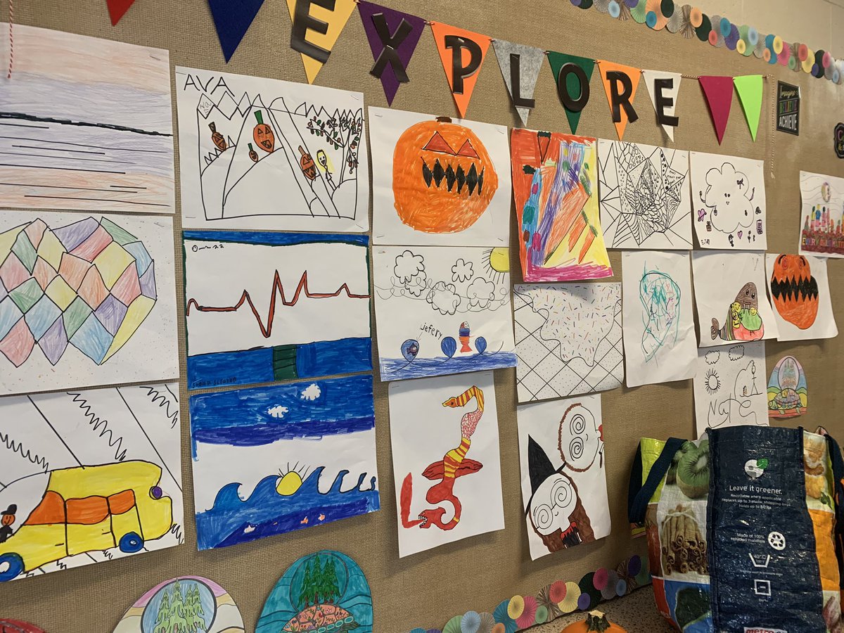 apatzale's tweet photo. Getting the students’ creative juices flowing this morning. @SWO_HWDSB https://t.co/Gf8nbsPhjx