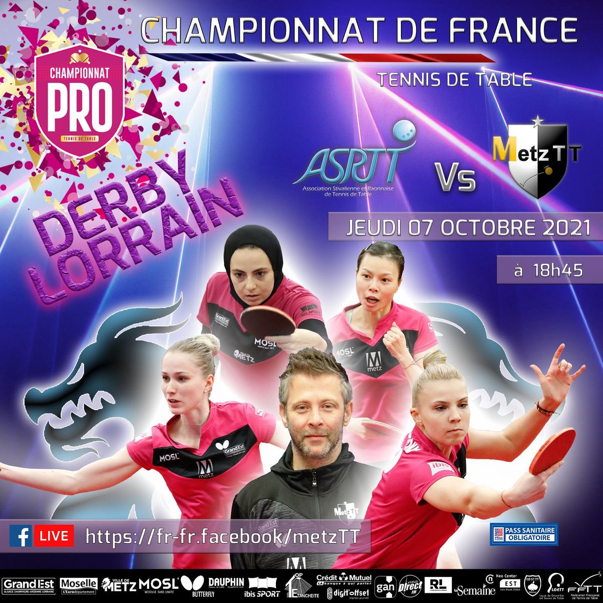 Metz Tennis de Table tweet media