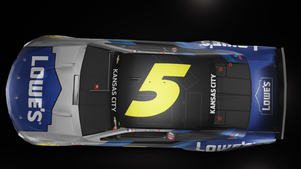 Took a little inspiration for a Lowe's car for a league I'm in...

#HeyLefty