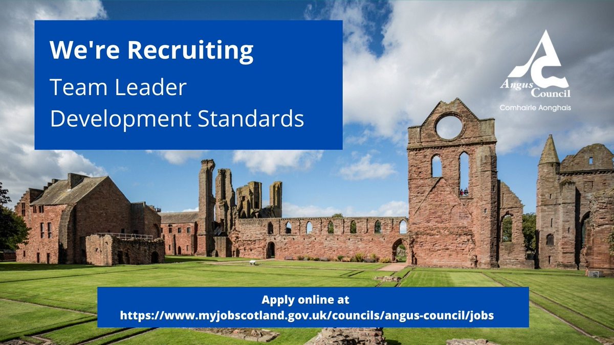 Interested in joining our Planning Team at Angus Council. Take a 👀 at this post in Development Standards. Further information and apply online at myjobscotland.gov.uk/councils/angus…