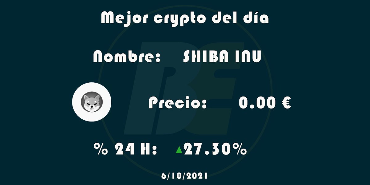 Crypto_And_Cash's tweet photo. #CryptoTopOne
📣 Esta es la criptomoneda que más ha crecido en las últimas 24 horas.
#bitcoin #bitcointrading #bitcoinespaña #bitcoiner #bitcoinexpert #bitcoinprecio #criptomonedas https://t.co/bnEjro639w