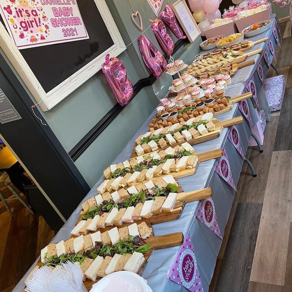 Look at this lovely Mummy to be at her Baby Shower in our conservatory space 💗

If you're thinking of booking your event at The Garsdale get in touch to check if your chosen date is available &amp; find out more about the packages we offer 🎉

Call us on 01617621237 ☎️

#babyshower